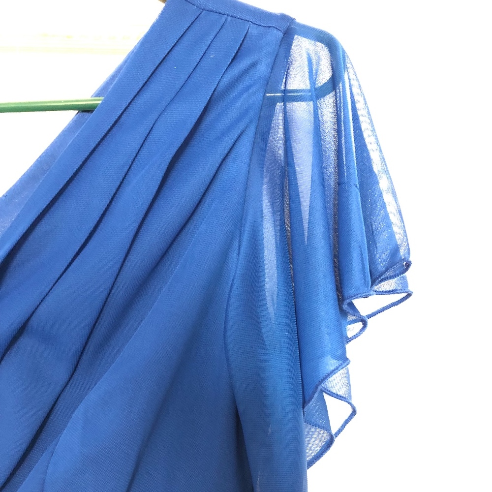 NEW Enfocus Studio Women's Blue & Black Dress SZ 8